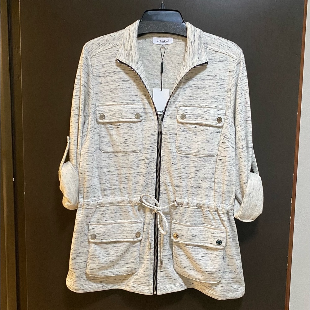 Calvin Klein - Casual Full Zipper Sweater